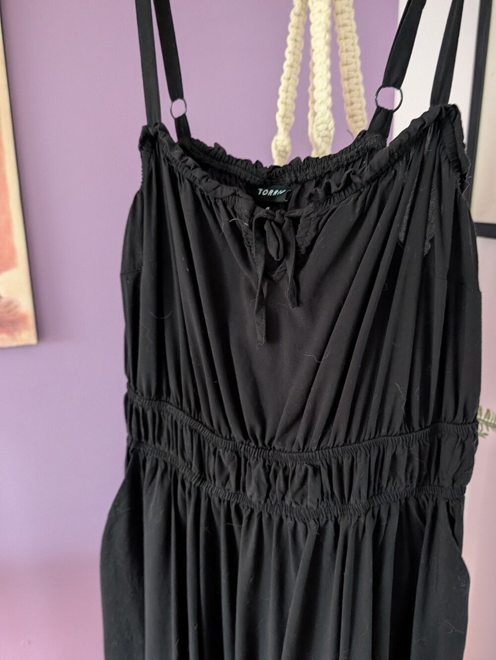 Torrid Black Midi Dress - Picture 2 of 4